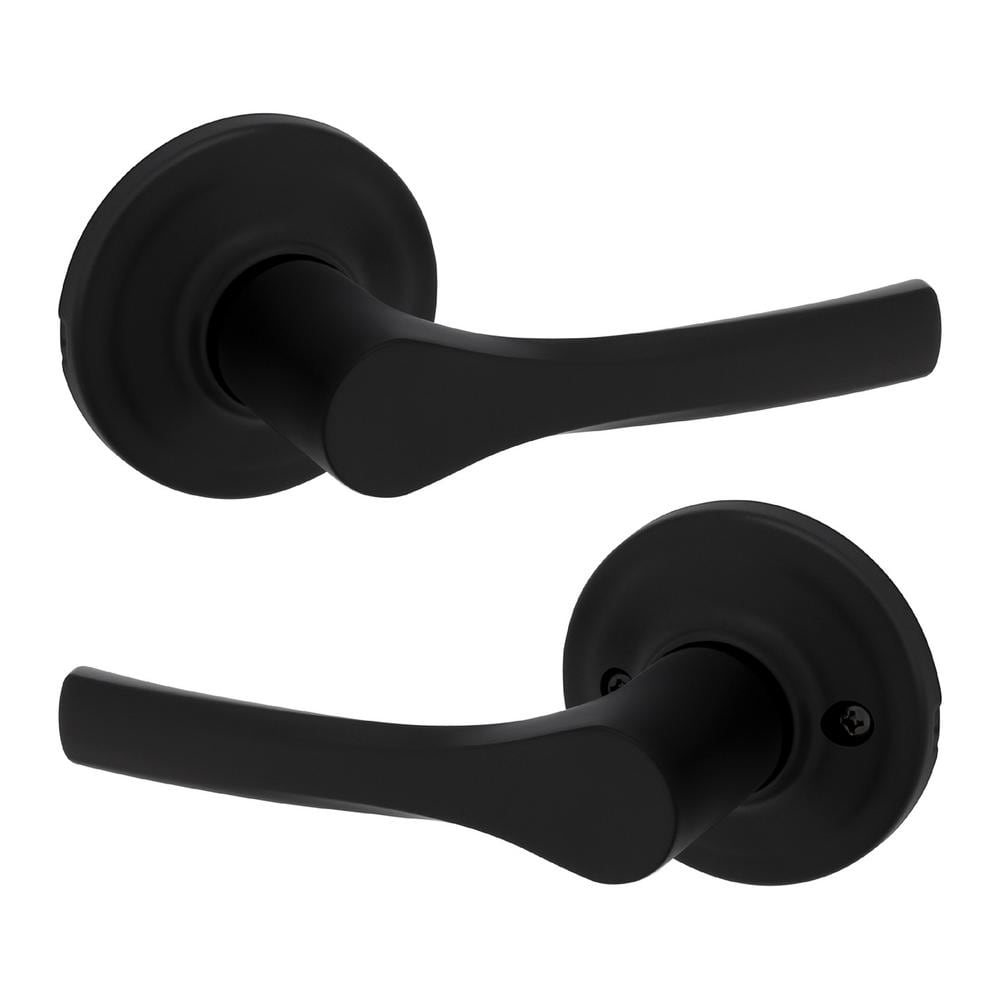 KaILI / Handle Pack 「Black」 Kwikset Henley Matte Black Exterior Keyed Entry Door Handle