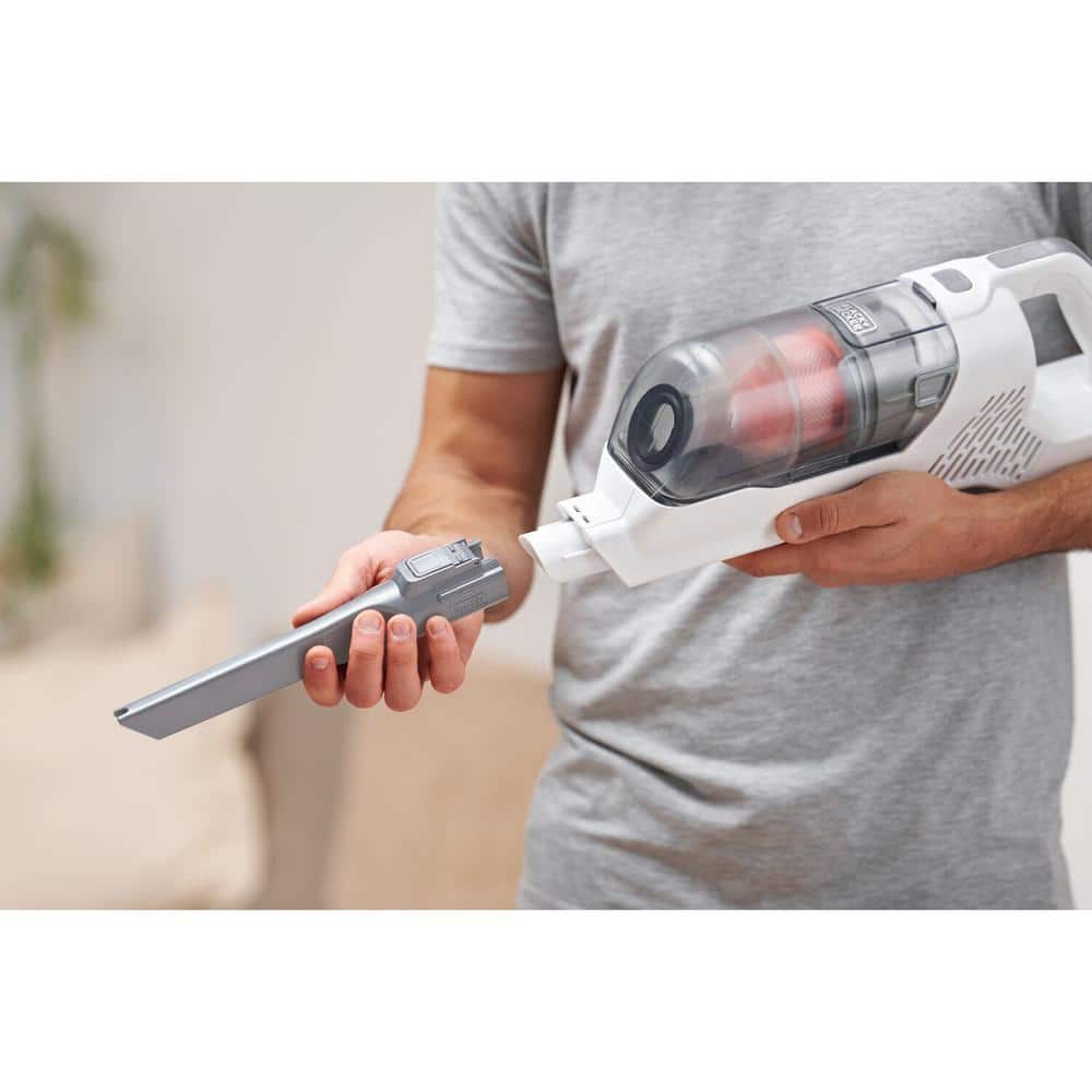 White Convertible Cordless Stick and Handheld Vacuum Cleaner