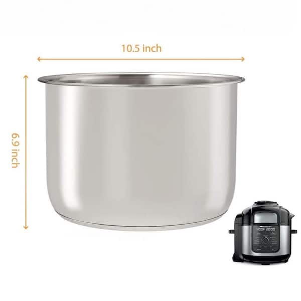 Numhew 8 qt. Non-Stick Stainless Steel Inner Pot Compatible with