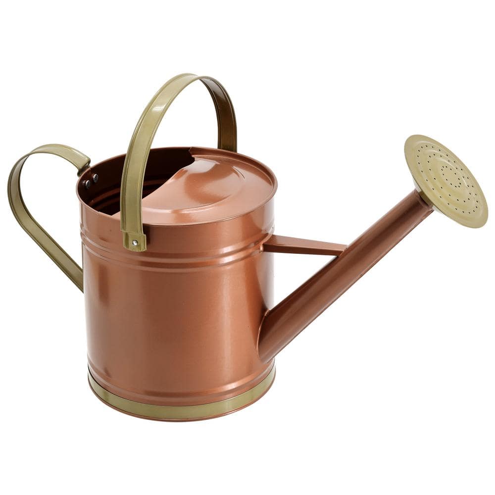 Classic 1.3 Gal. Bronze Metal Watering Can