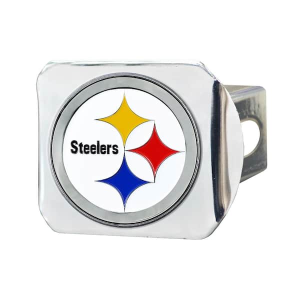 Pittsburgh Steelers Trailer Hitch Logo Cover - Sports Fan Shop