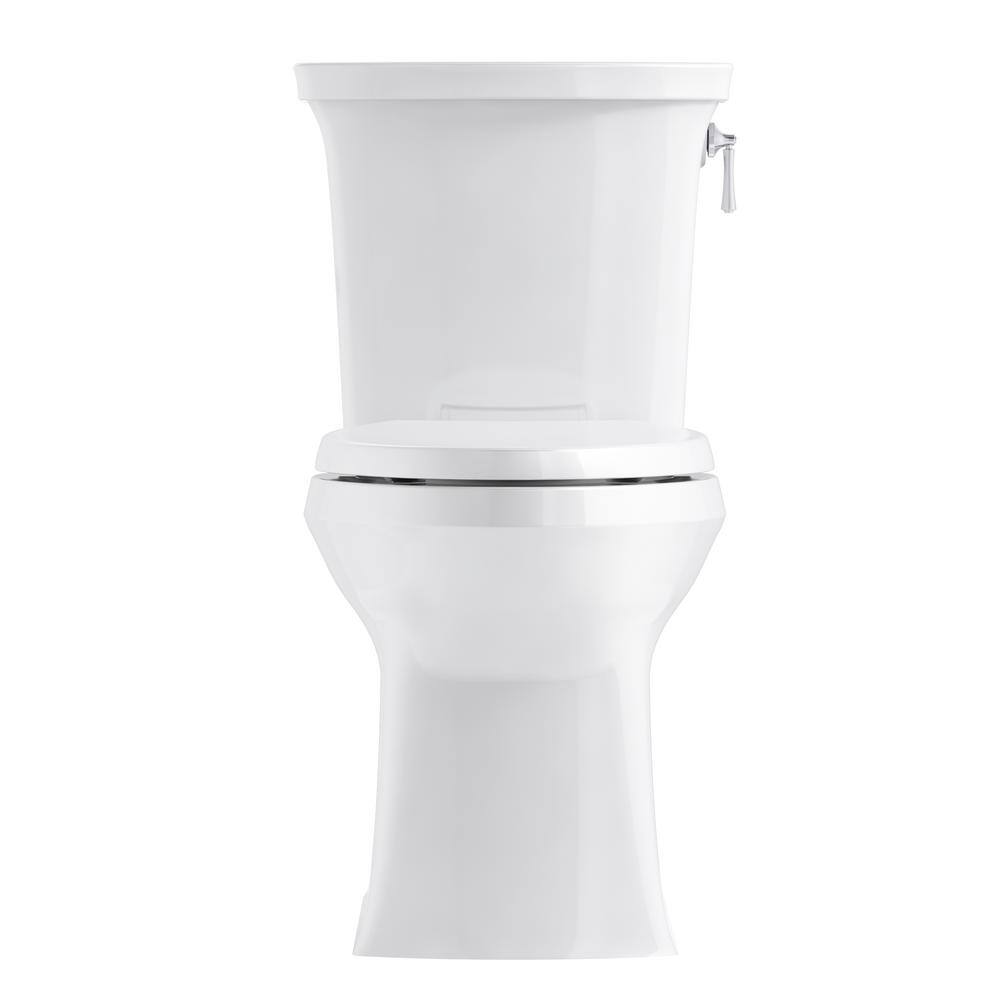 White High Efficiency Elongated Two-Piece Toilet