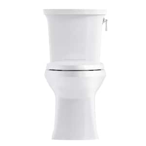 Corbelle Comfort Height Revolution 360° 12 in. Rough-In 2-Piece 1.28 GPF Single Flush Elongated Toilet in White