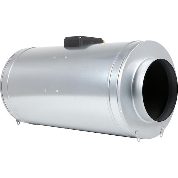 Can Fan Pro Series 8 in. 785 CFM Silenced Max Fan with 3 Speeds and Acoustic Foam Sound Insulation for Growing Environments