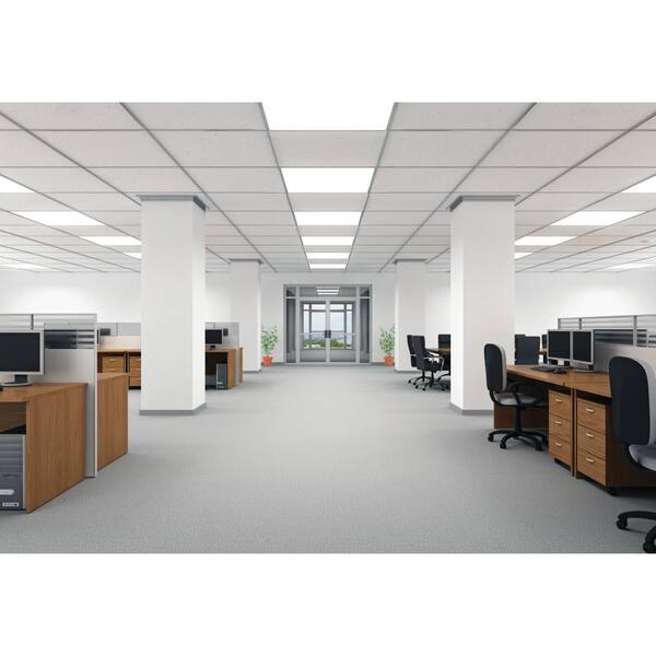 Metalux 2 ft. x 2 ft. White Integrated LED Commercial Grade Recessed Panel 80CRI, 39W at 4000K 4567 Lumens