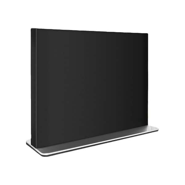 10-Knife Black Stainless Steel Double-Sided Magnetic Knife Holder Stand with Strong Magnets, Knife Storage Organizer