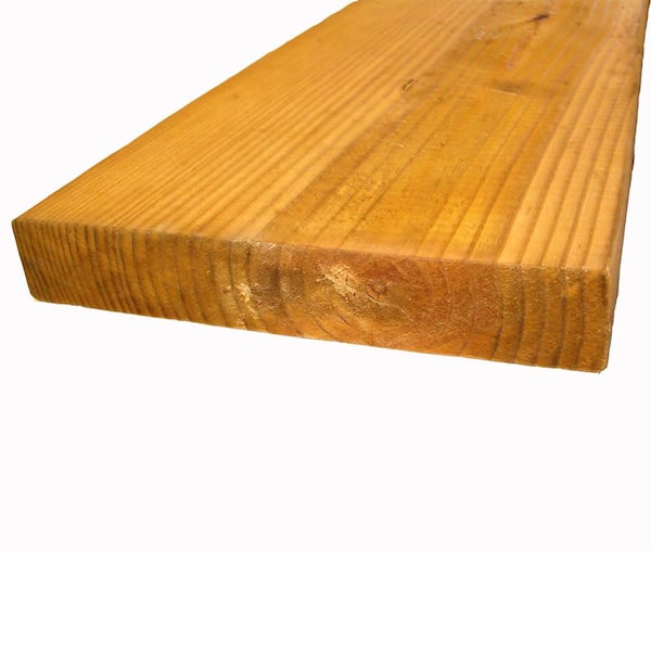 Unbranded 2 in. x 10 in. x 20 ft. #2 Kiln-Dried Southern Yellow Pine Dimensional Lumber