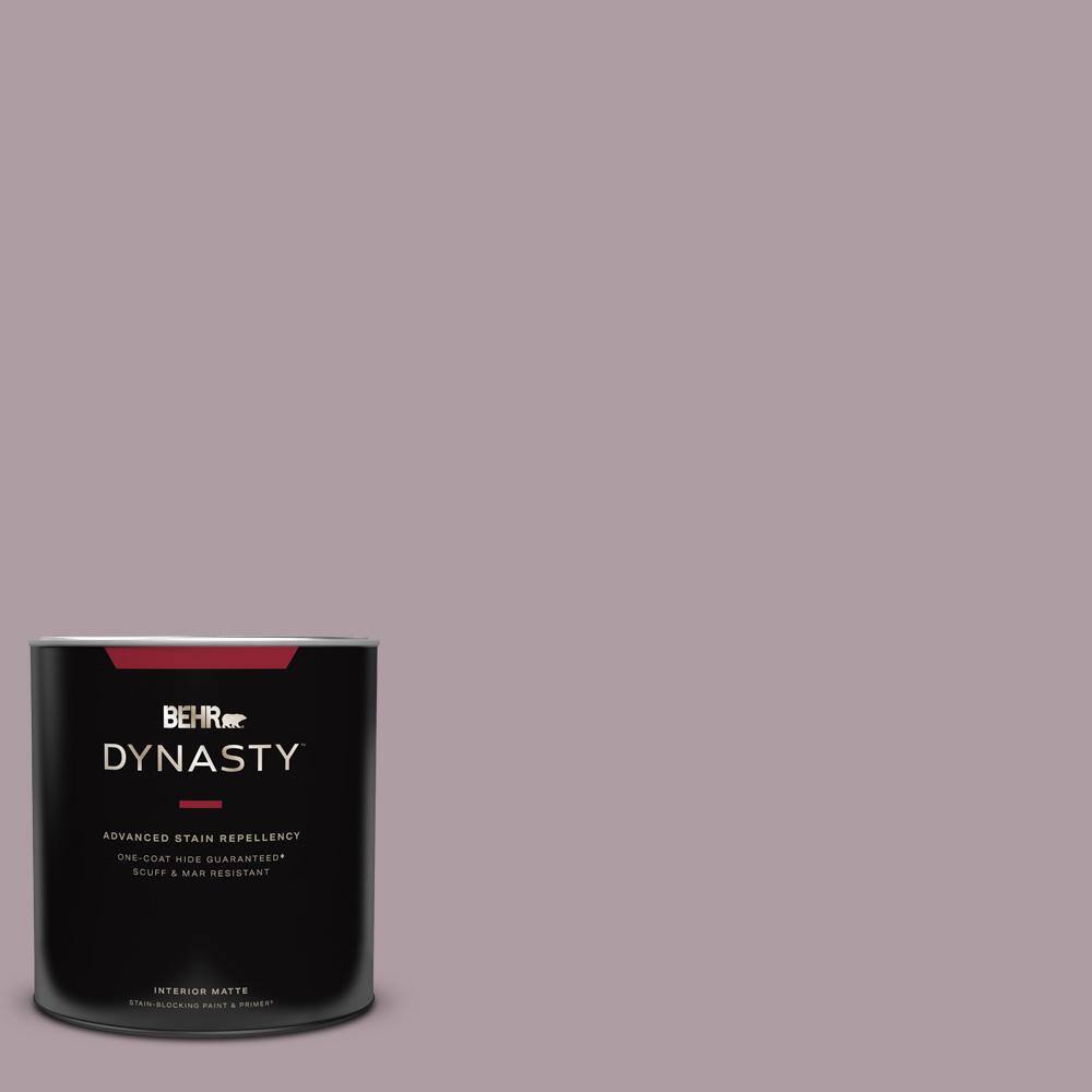 BEHR DYNASTY 1 qt. PMD34 Wild Lilac Matte Interior StainBlocking