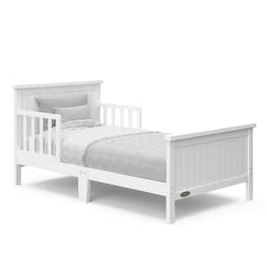 Bailey White Toddler Bed