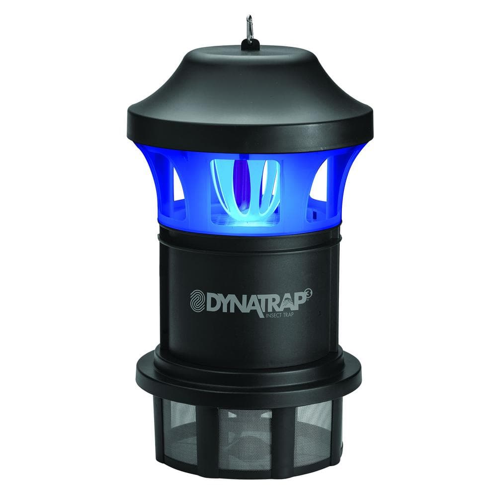 Dynatrap Dt3009 Flylight Indoor Insect and Mosquito Trap AtraktaGlo Light, StickyTech, 600 Square Feet, Black