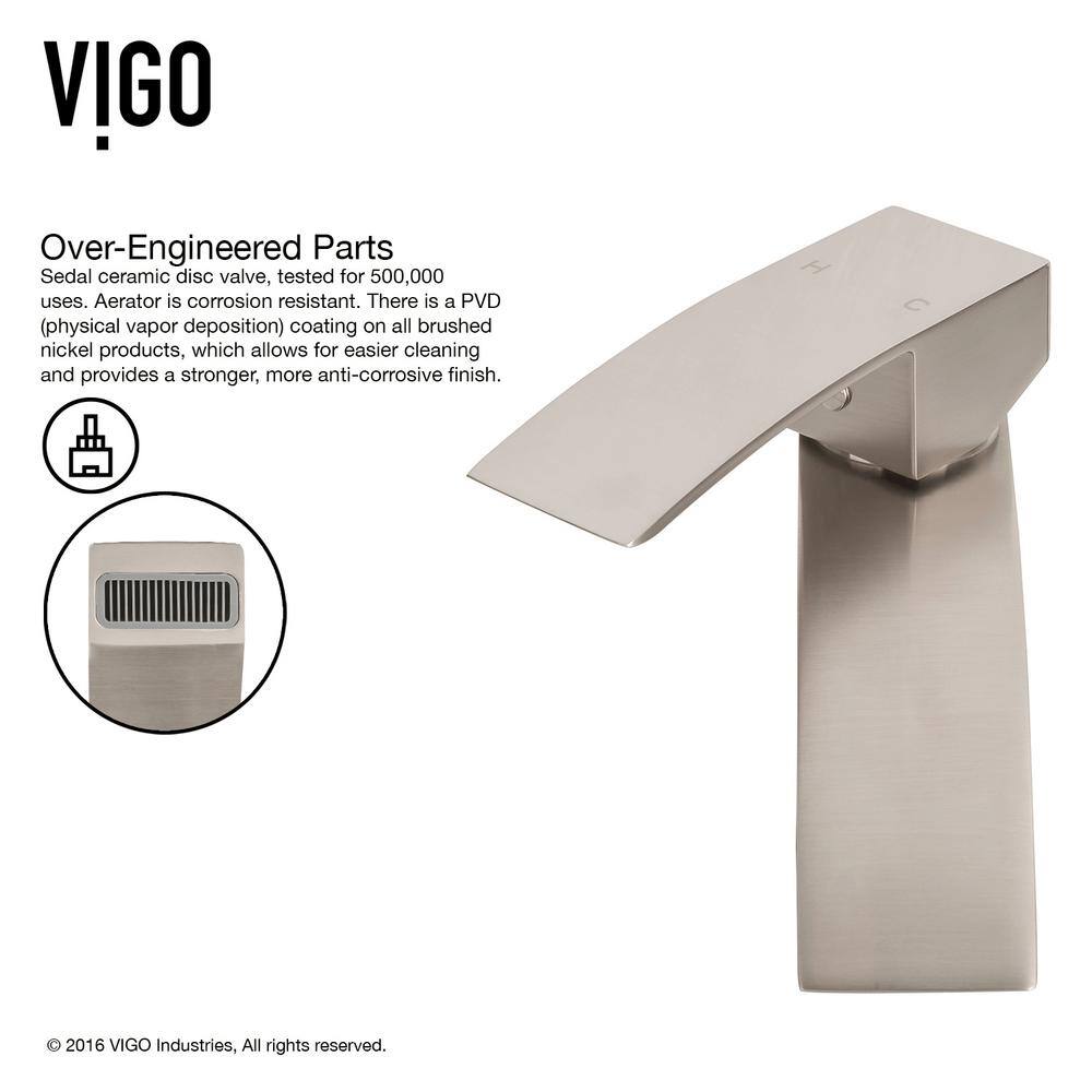 Magnolia 21" White Stone Rectangular Vessel Sink with Faucet
