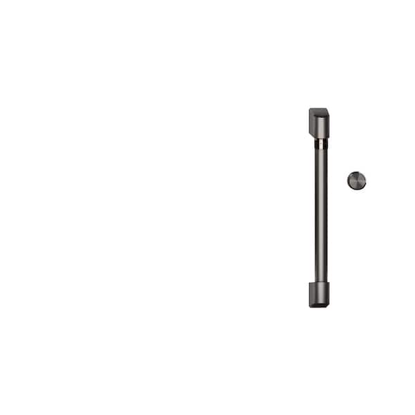 Cafe Microwave Oven Handle and Dial Accessory Kit in Brushed Black