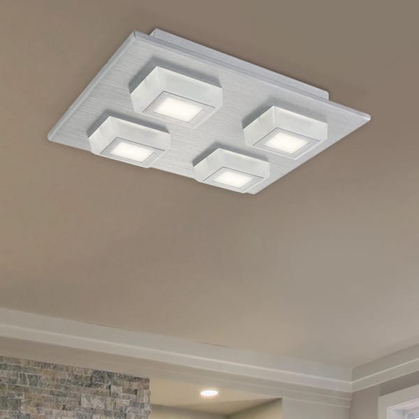 ガーフィールド オーナメントライト Hampton Bay Garfield 11 in. W x 2.42 in. H Integrated LED