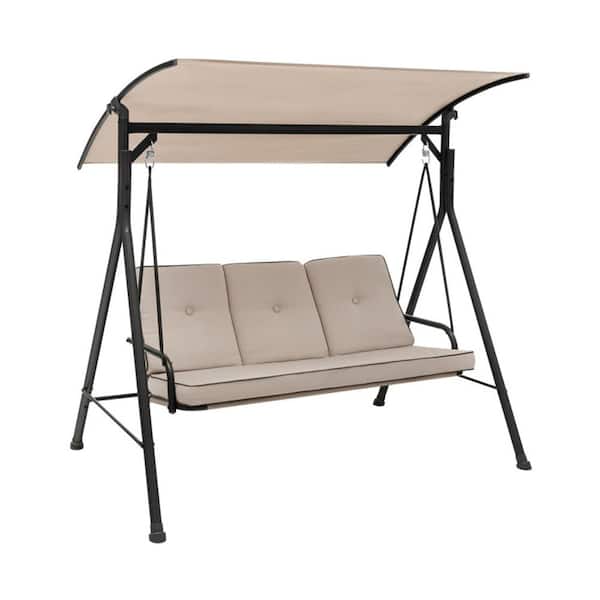 Mondawe Outdoor Patio Rustic Swing Chair for Yard