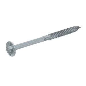 3/8 in. x 6 in. Hex Washer Head Structural Hot Dipped Galvanized Screw