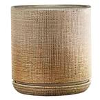 Sherry Small 6 in. x 6 in. 2 qt. Gold Ceramic Indoor Pot