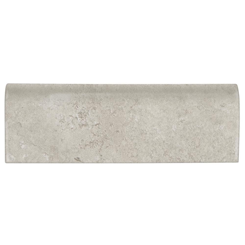 Northpointe Greystone 2 in. x 6 in. Ceramic Bullnose Wall Tile (0.08 sq. ft