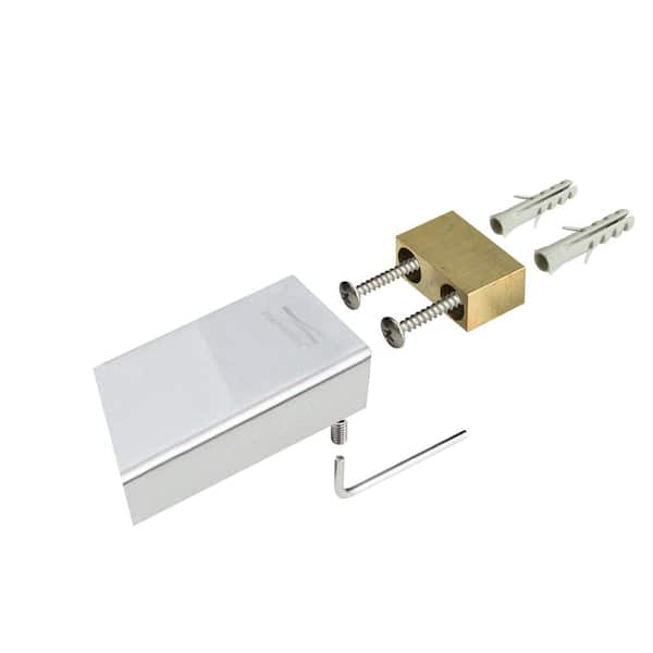 Maddox Double Robe Hook in Polished Chrome