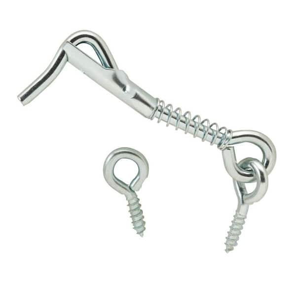 6 in. Stainless Steel Hook and Eye