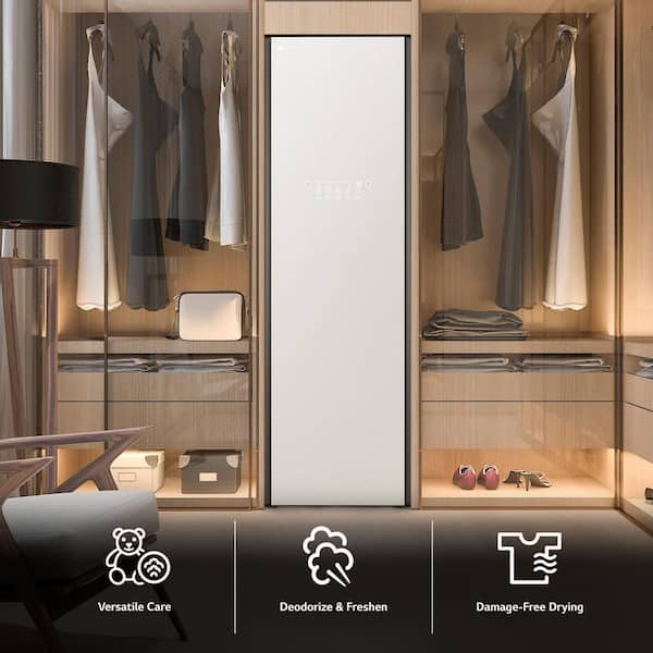LG Lg STYLER SMART WI-FI ENABLED STEAM CLOSET WITH TRUESTEAM TECHNOLOGY AND  EXCLUSIVE MOVING HANGERS - N/A - On Sale - Bed Bath & Beyond - 38405795