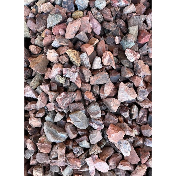 Vigoro 0.5 cu. ft. Canyon Red Landscape Rock (32 Bags/16 cu. ft
