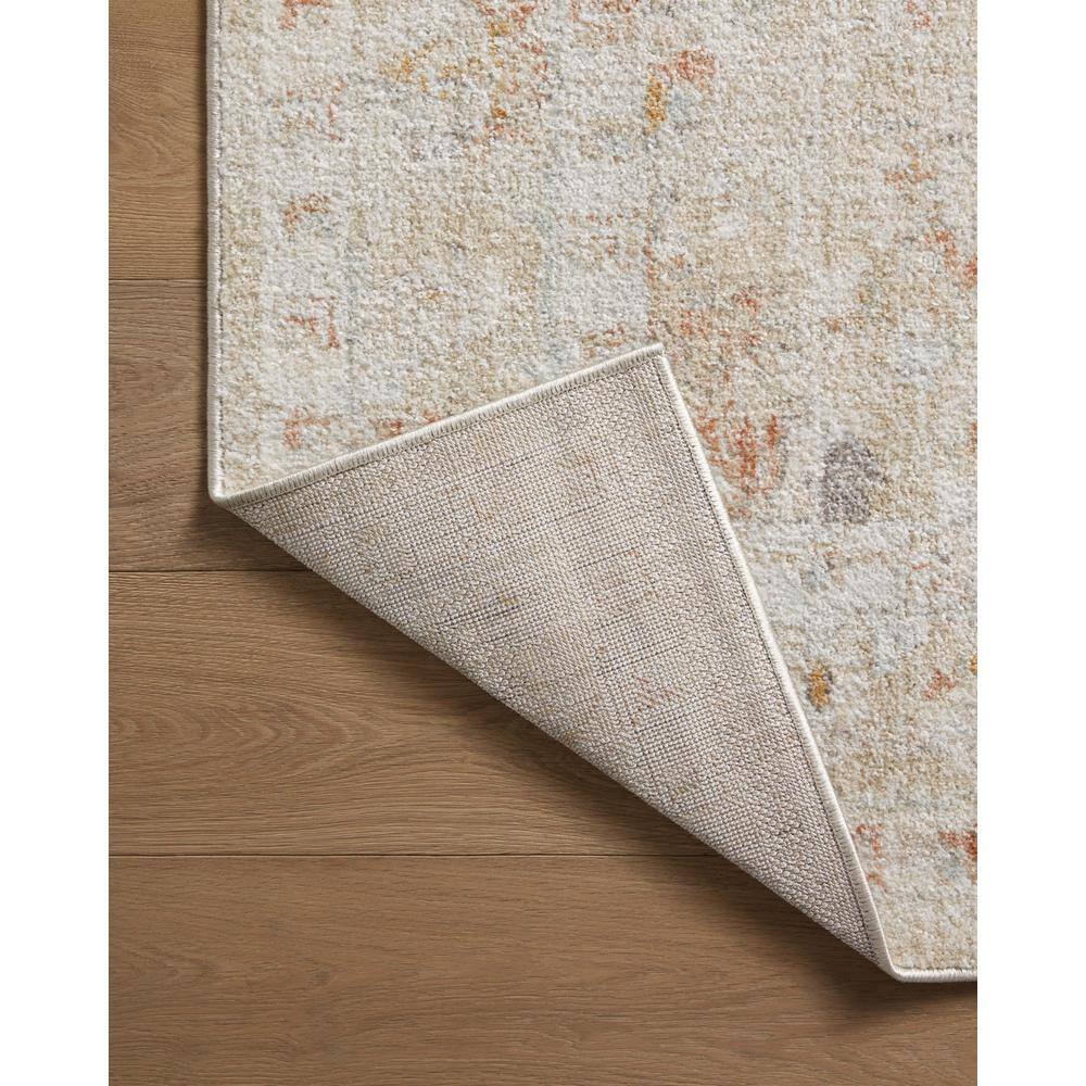 Monroe Sand and Sunrise Rectangular Synthetic Area Rug