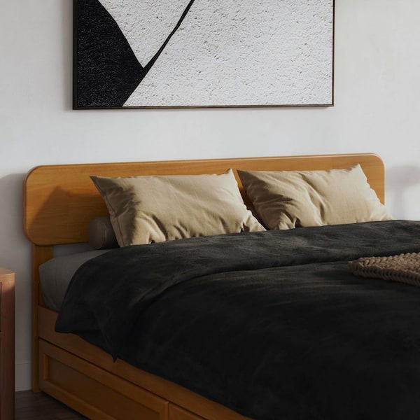 Florence Light Toffee Natural Bronze Solid Wood Queen Headboard