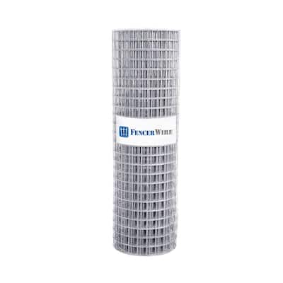 4 ft. x 100 ft. 15-Gauge Welded Wire Fence with Mesh 2 in. x 2 in.