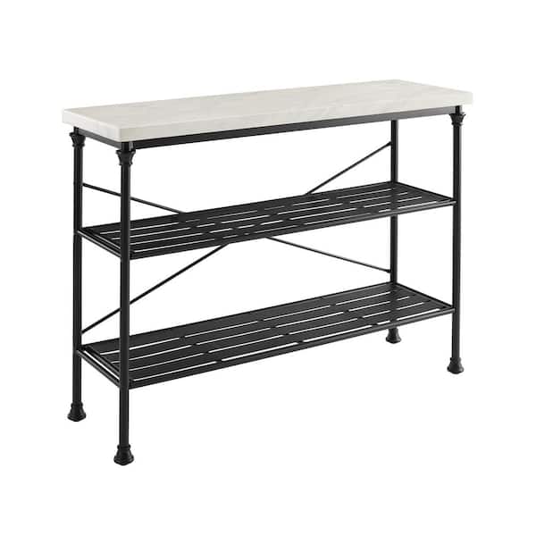 Crosley Furniture White Composite Base with Composite Wood Top Kitchen Island (35-in x 48-in x 36-in) Crosley Furniture White Composite Base with Composite Wood Top Kitchen Island (35-in x 48-in x 36-in)