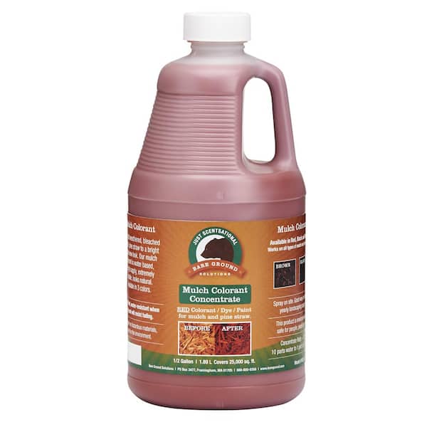 Just Scentsational Red Bark Mulch Colorant Concentrate Half gal. by Bare Ground