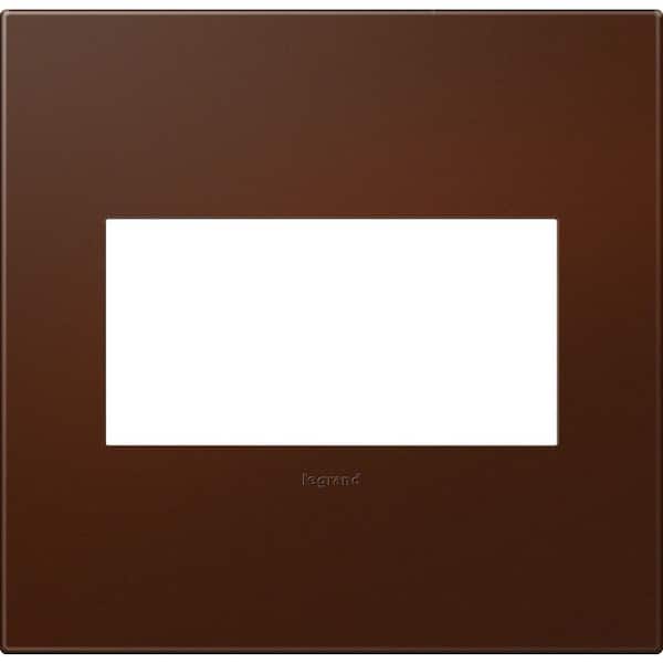 Legrand adorne 2 Gang Decorator/Rocker Wall Plate, Russet (1-Pack)