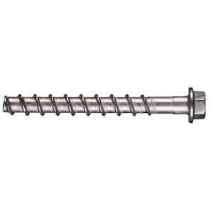 1/4 in. x 2 in. Hex Head KH-EZ SS316 Screw Anchor for Concrete and Masonry (50-Piece)