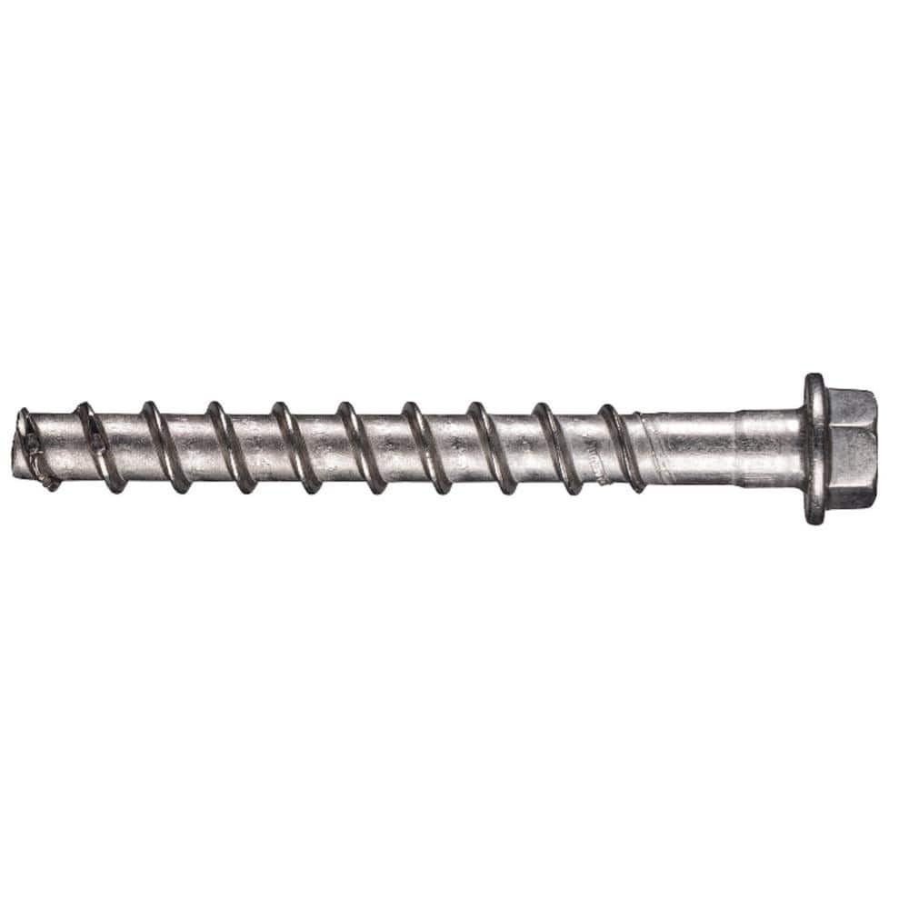 Hilti 3/8 in. x 4 in. Kwik Hus EZ SS316 Screw Anchor for Concrete and