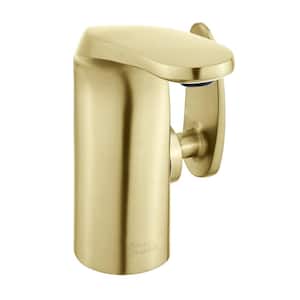 Chateau Single-Handle Single-Hole Bathroom Faucet in Brushed Gold