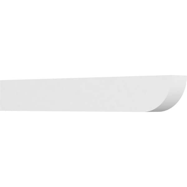 Ekena Millwork 4 in. x 6 in. x 42 in. Standard Durham Architectural Grade PVC Rafter Tail Brace