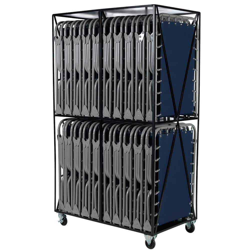 Cart For Easy Storage And Movement With 3 Full Steel Shelf Cart with 20 XB-
