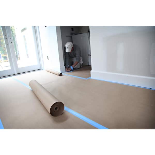 Trimaco Heavy Duty Brown Rosin Flooring Paper - 36x144' - (Pack of 63