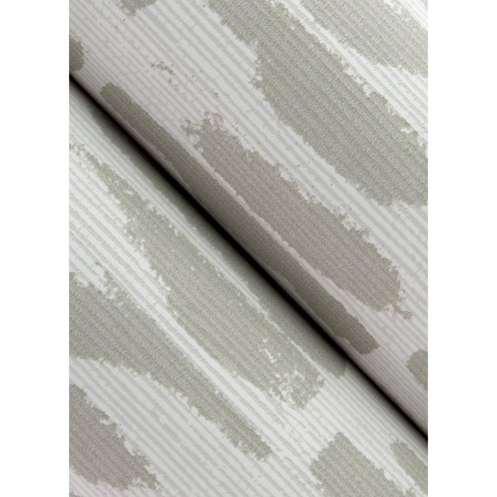 Myrtle Grey and White Abstract Non-Woven Wallpaper