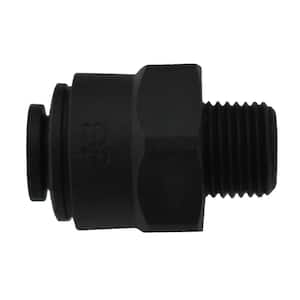 1/4 in. OD x 1/8 in. NPTF Push-to-Connect Male Connector Fitting (10-Pack)