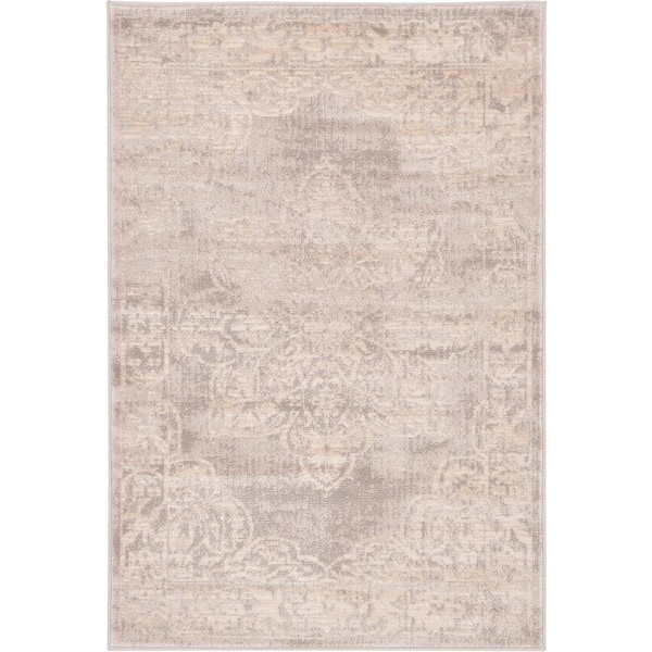 Unique Loom Paris Fremont Gray 2' 2 x 3' 0 Area Rug