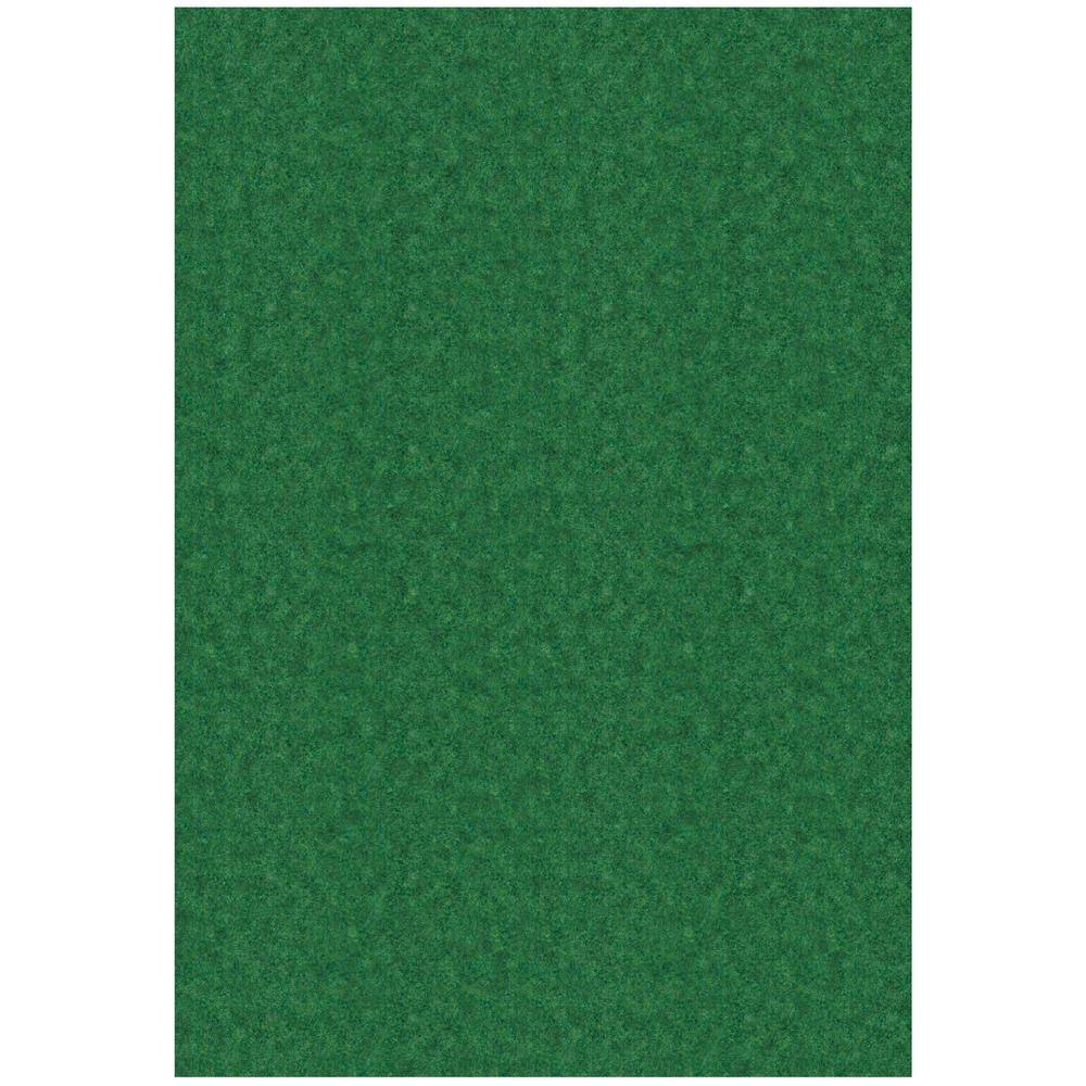 Lifesaver Scrape Rib Non-Slip Custom Long Hallway Runner Rug 6 ft. 6 in. x 14 ft. Green Polyester Garage Flooring price history on PriceWatchPro