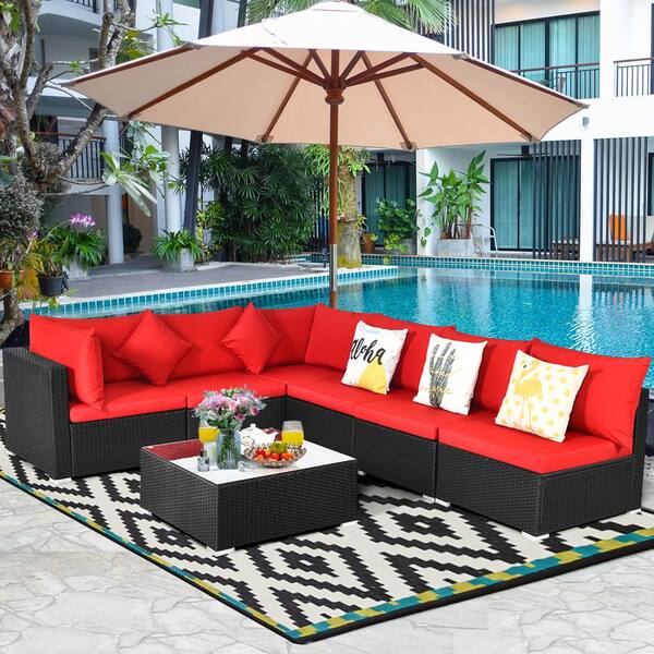 Costway 7 piece online patio set