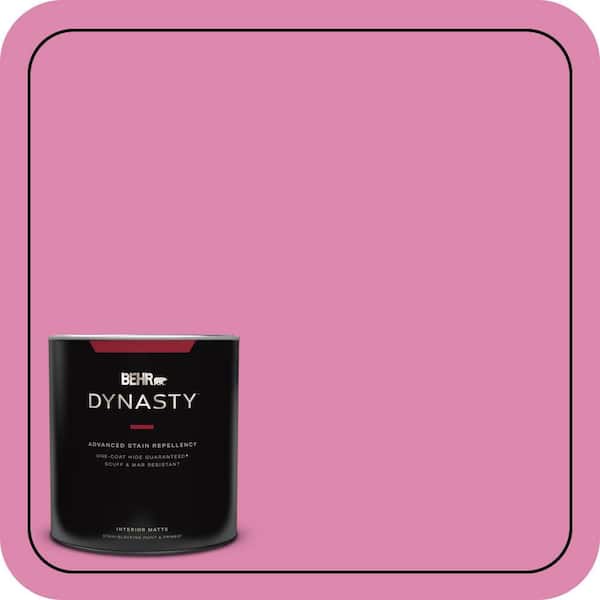 1 qt. #100B-5 Springtime Bloom Matte Interior Stain-Blocking Paint and Primer