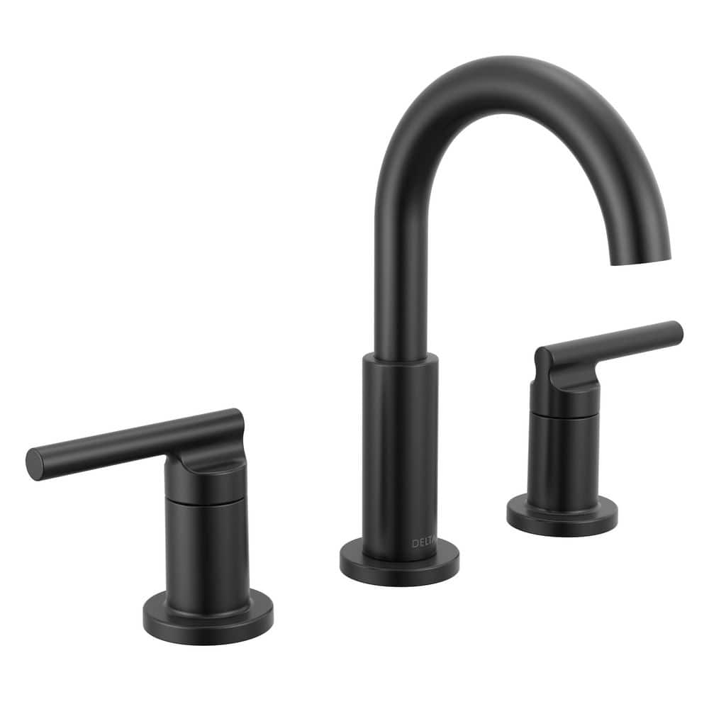 Delta Nicoli 8 in. Widespread Double Handle Bathroom Faucet with