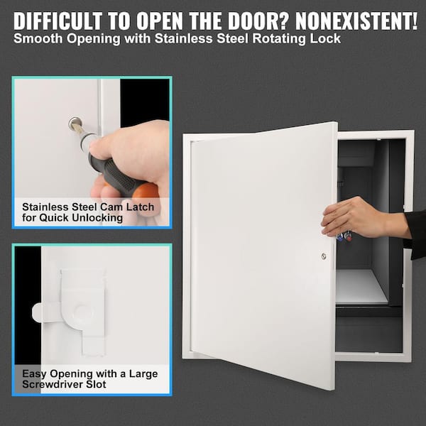 SVOPES Metal Access Panel 24 in. W x 24 in. H Plumbing Access