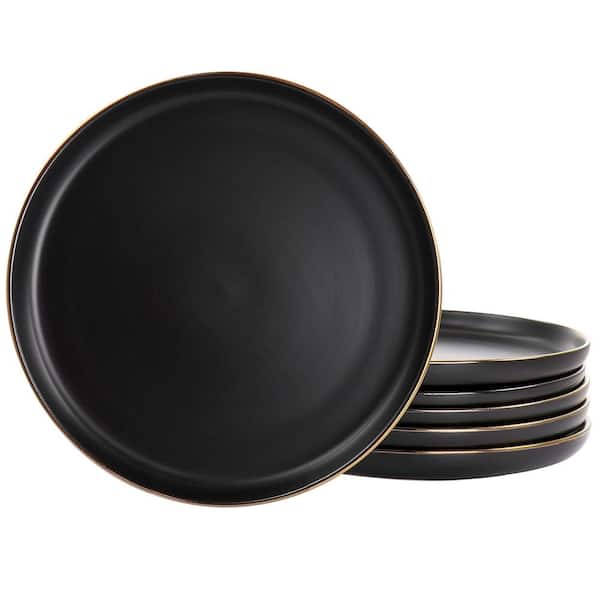 https://images.thdstatic.com/productImages/37727e54-0a46-4831-94d7-b67596c108f3/svn/matte-black-elama-dinner-plates-985116267m-64_600.jpg