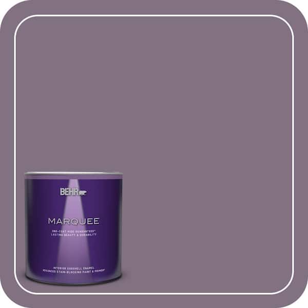 BEHR MARQUEE 1 qt. Home Decorators Collection #HDC-SP14-9 Decorative Iris Eggshell Enamel Interior Paint & Primer