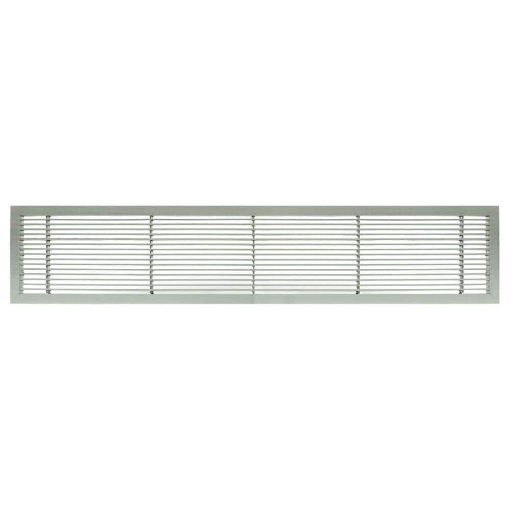 AG10 Series 6 in. x 10 in. Solid Aluminum Fixed Bar Supply/Return Air Vent Grille, Brushed Satin price history on PriceWatchPro