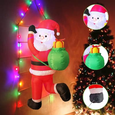 BLOOMWIN Christmas Inflatables Outdoor Decorations Polar Bear and Penguin  Fishing 6ft, Christmas Blow Up Yard Decorations Lighted Decor Xmas for Garden  Lawn Patio : : Home