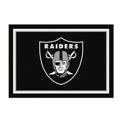 NFL 4 ft. x 6 ft. Las Vegas Raiders spirit rug